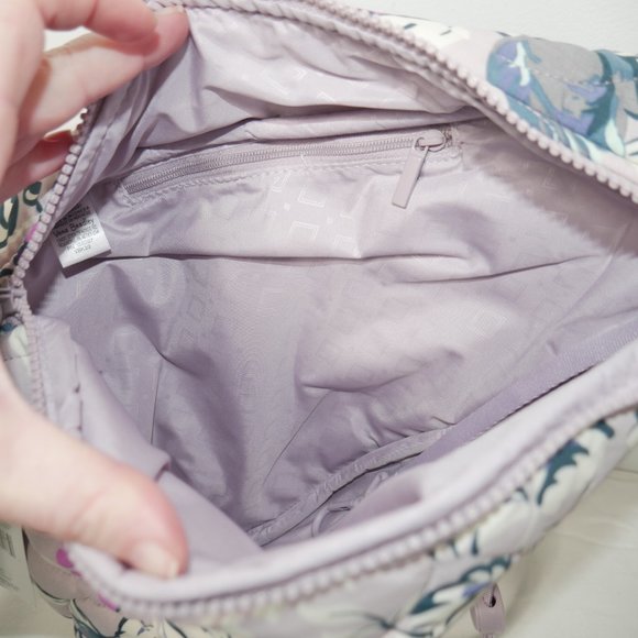 Vera Bradley Featherweight Sling Backpack Travel Fresh-Cut Floral Lavender NWT main image 9